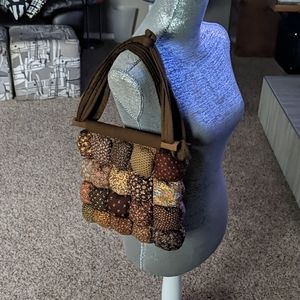 Vintage knitting bag